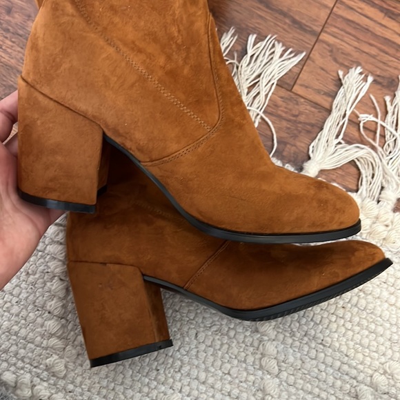 Kaitlyn Pan Paige Boots - Caramel - Picture 8 of 9